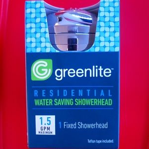 NIB Greenlite Water Saving Showerhead